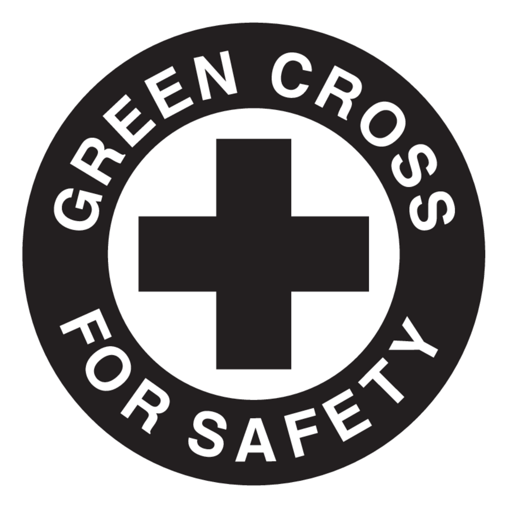 Green,Cross,For,Safety