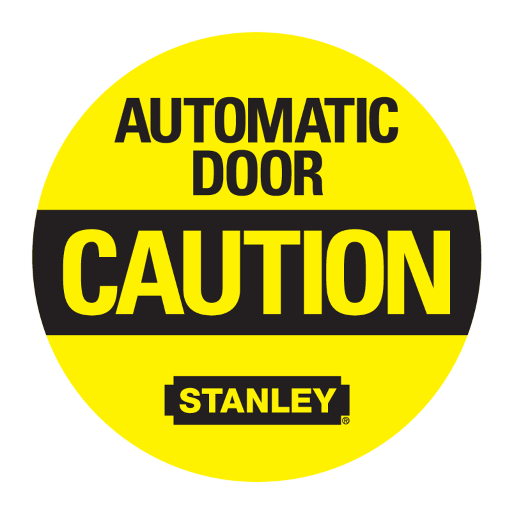 Automatic,Door,Caution