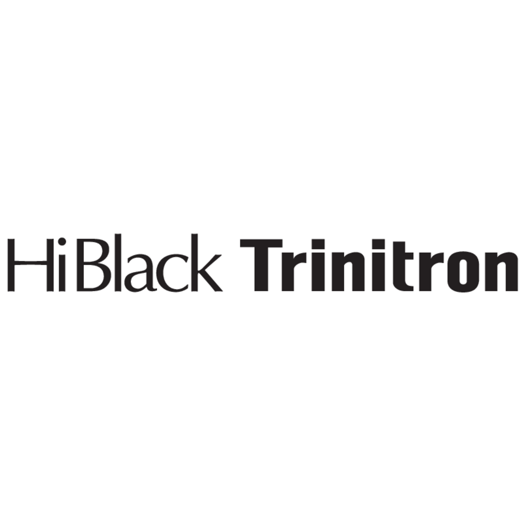 HiBlack,Trinitron