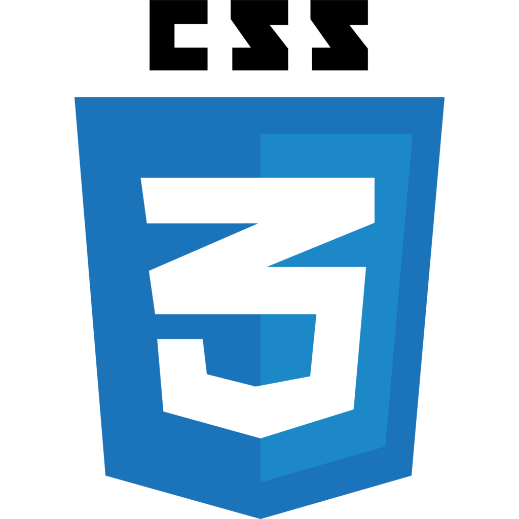 Imagen formato png. Representa el logotipo de CSS3