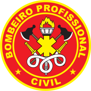 Bombeiro Profissional Civil Logo