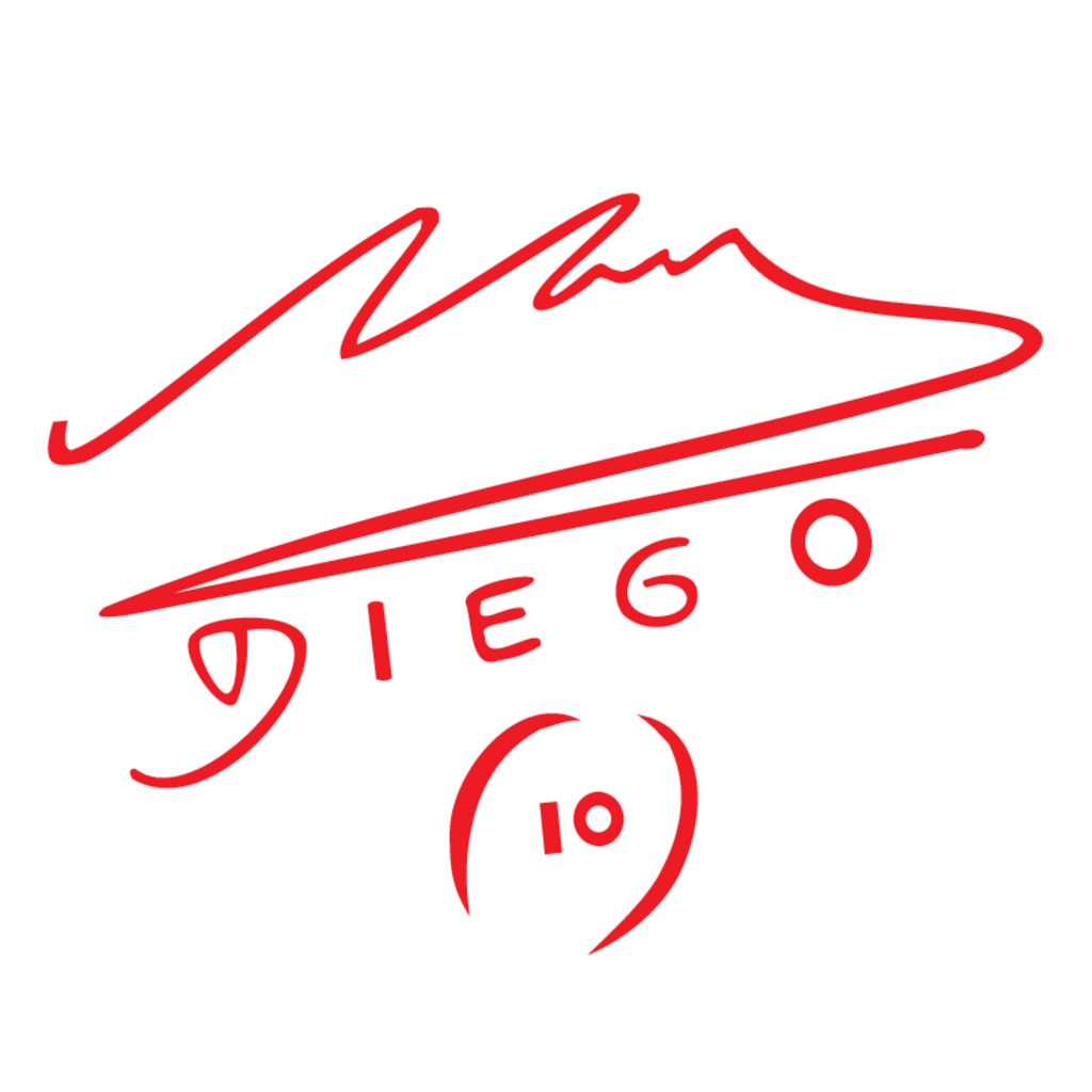 Diego Maradona logo, Vector Logo of Diego Maradona brand free download