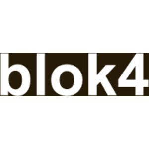 blok4 | grafische vormgeving Logo