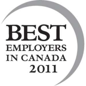 Best Employers in Canada 2011 Logo
