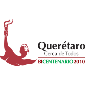 Queretaro Cerca de Todos - Bicentenario 2010 Logo