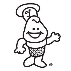 Fosters Freeze Mascot Logo
