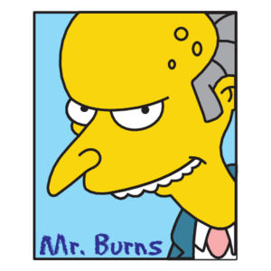 Simpsons - Mr  Burns Logo