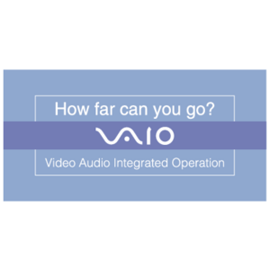 Vaio - How far can you go  Logo
