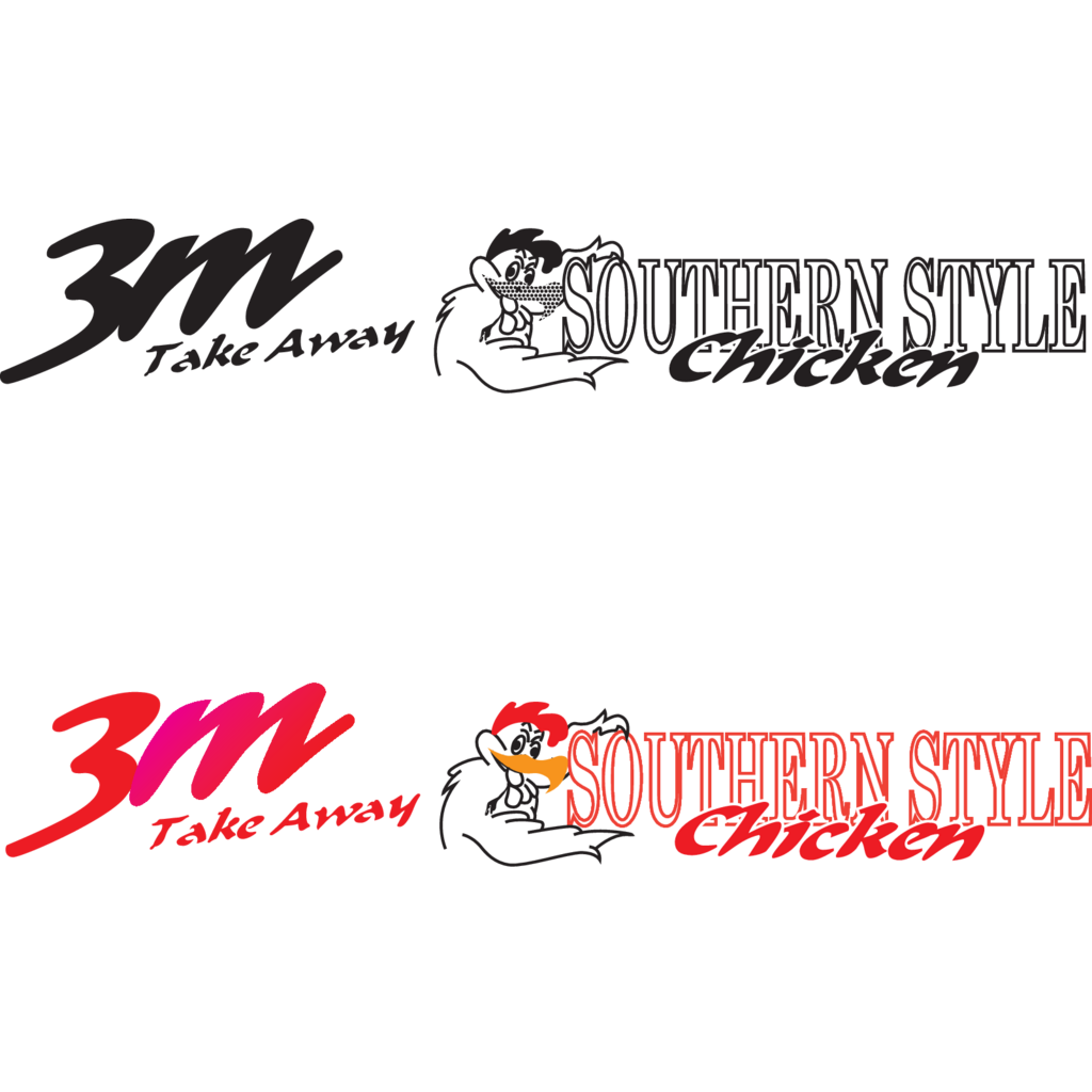 Logo, Food, 3m Take Away