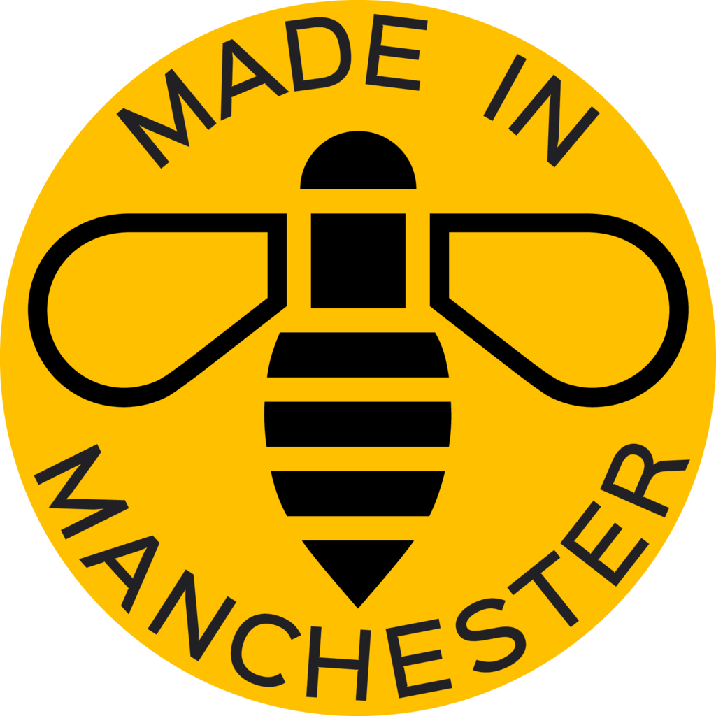 Logo, Heraldry, United Kingdom, Made in Manchester