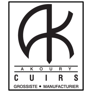 Cuirs Akoury Logo
