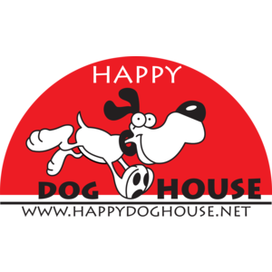 Happy,Dog,House