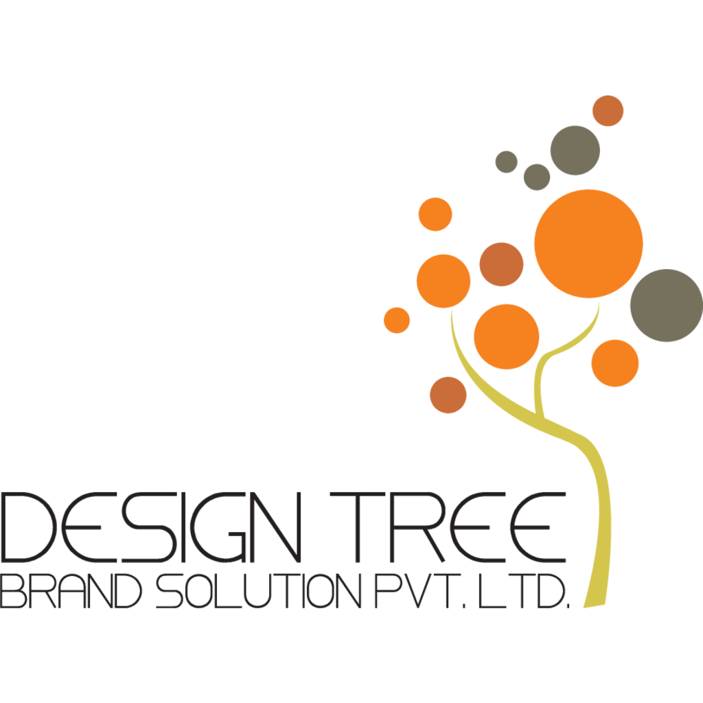 Logo Design  on Design Tree Brand Solution Pvt  Ltd  Logo  Vector Logo Of Design Tree