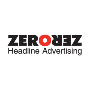 Zero Headline Advertising Logo