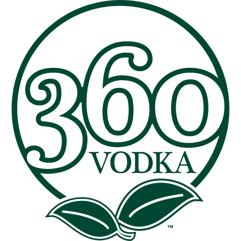 Logo, Food, United States, 360 Vodka