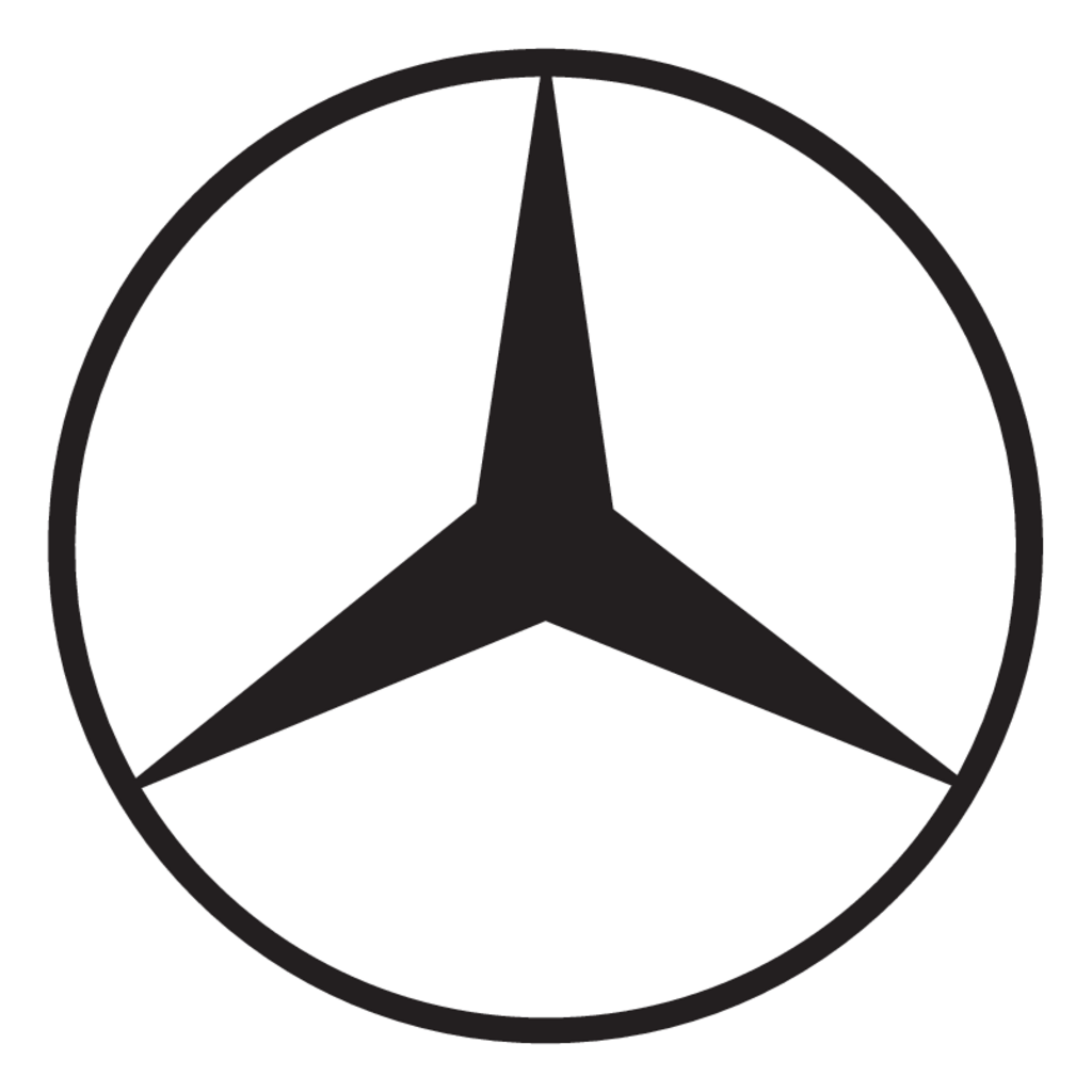 Mercedes benz logo vector free download #1