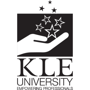 Logo, Education, India, Kle University, Belgaum - BW