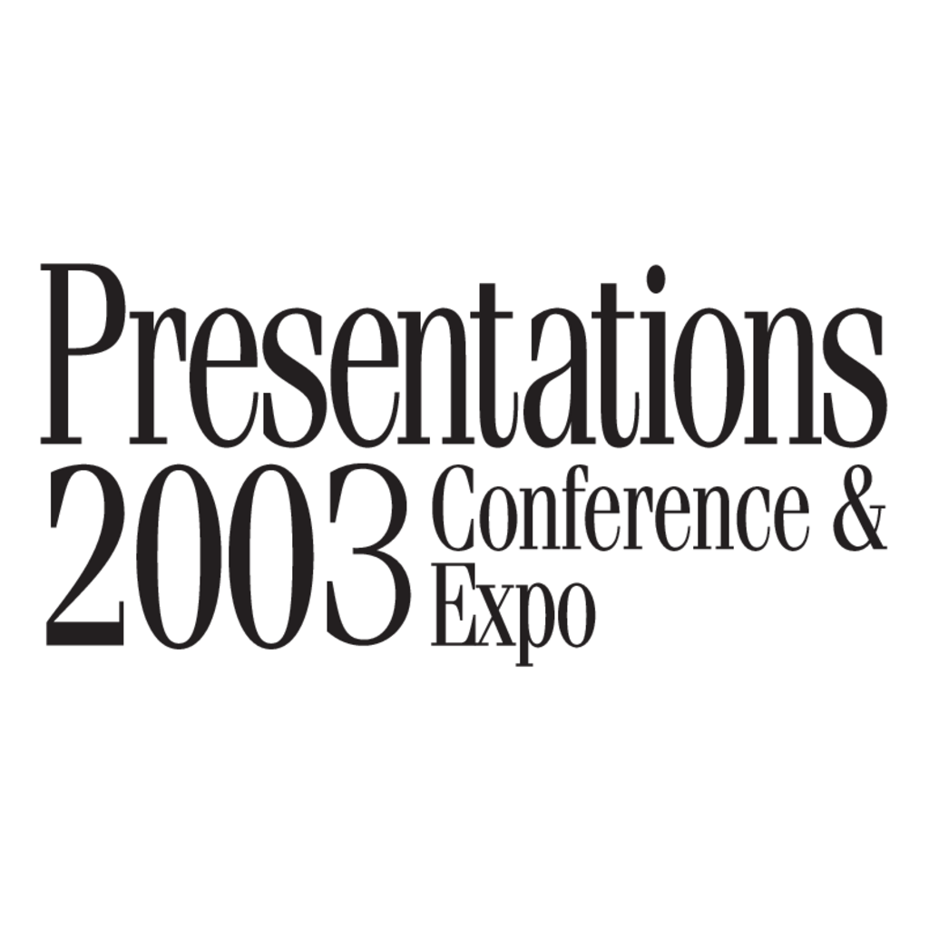 Presentations,2003