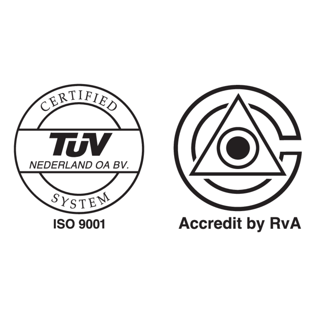 ISO,9001,VCA,,,TUV