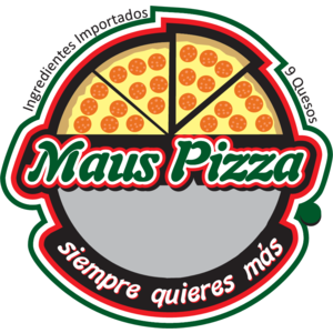 Logo, Food, Mexico, Maus Pizza