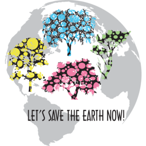 Let''s Save the Earth Now Logo