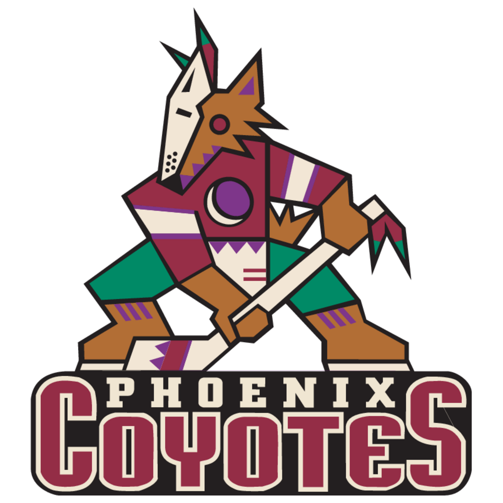 free vector logo Phoenix Coyotes