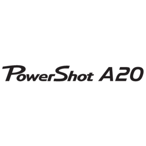 Canon Powershot A20 Logo