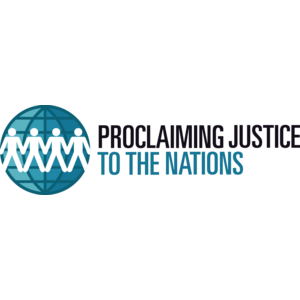 Proclaiming Justice to the Nations Logo