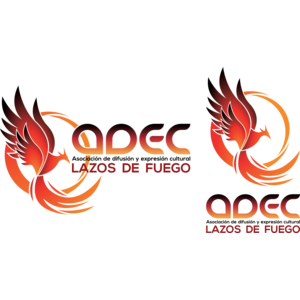 ADEC Asociación de difusión y expresión cultural Lazo de Fuego Logo