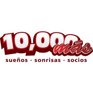 10,000 más Logo