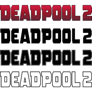 Deadpool 2 Logo