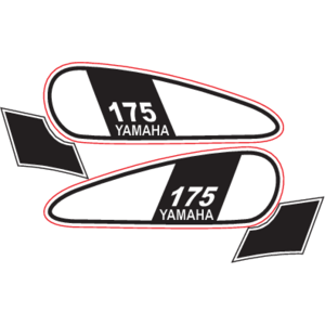 Dt yamaha 175 1975 Logo