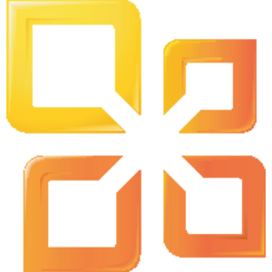 Microsoft Office 2010 Shading Logo Logo