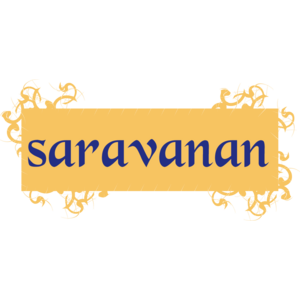 Saravanan Logo