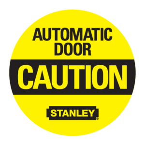 Automatic Door Caution Logo