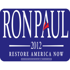 Ron Paul 2012 republican presidential candidate Logo