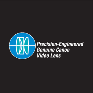 Precision-Engineered Genuine Canon Video Lens Logo