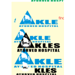 Kles Ayurvedic Hospital - BW Logo