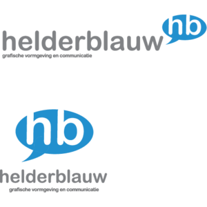 Helderblauw Logo