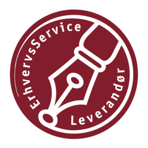 ErhvervsService Leverandor Logo