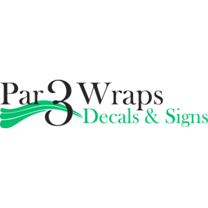 Par 3 Wraps Decals and Signs Logo