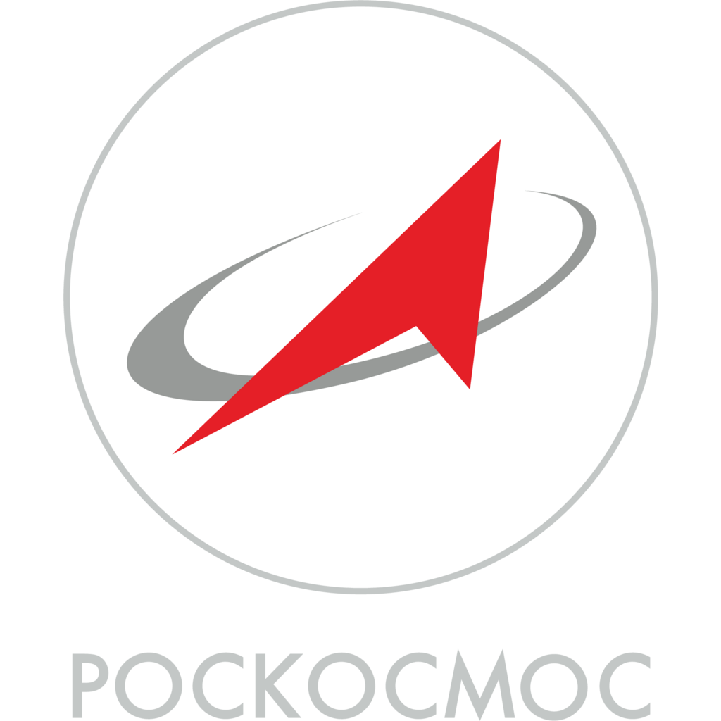 Logo, Transport, Russia, Pockocmoc - Roscosmos - The Russian Federal Space Agency