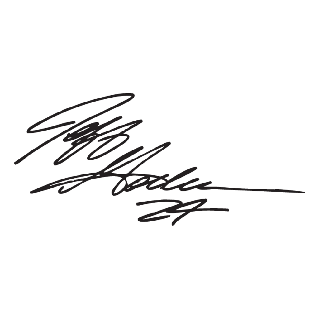 Jeff,Gordon,Signature
