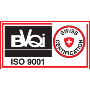 BVQI ISO 9001 Swiss Certification Logo