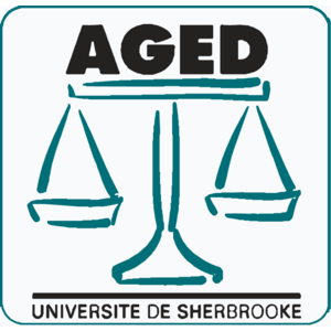 Association générale des étudiants en droit de l''Université de Sherbrooke Logo