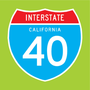 Interstate 40 Logo