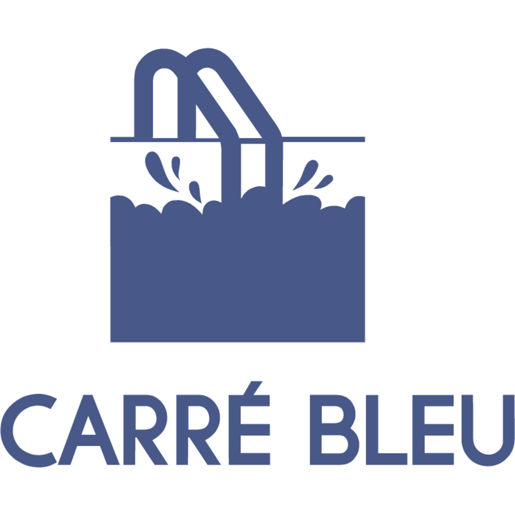 Carre,Bleu