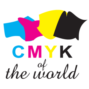 CMYK of the world Logo