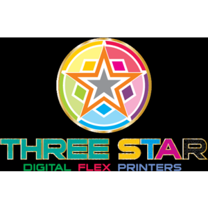 Three Star Printers Logo