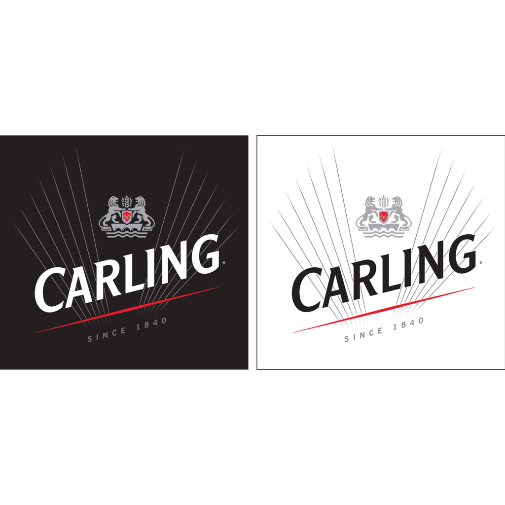 carling, logo, dark logo, official carling logo